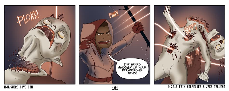 Sword Guys comic 101