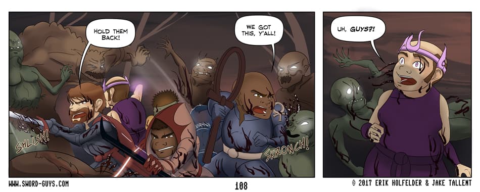 Sword Guys comic 108