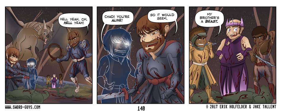 Sword Guys comic 140