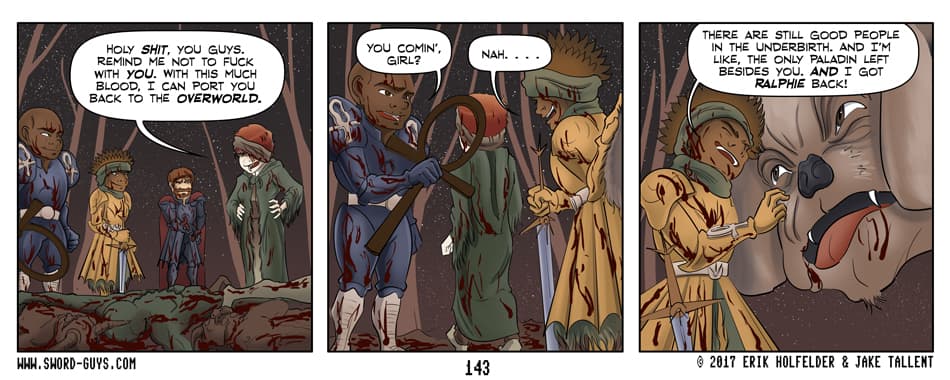 Sword Guys comic 143