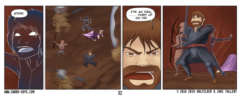 Sword Guys comic 32
