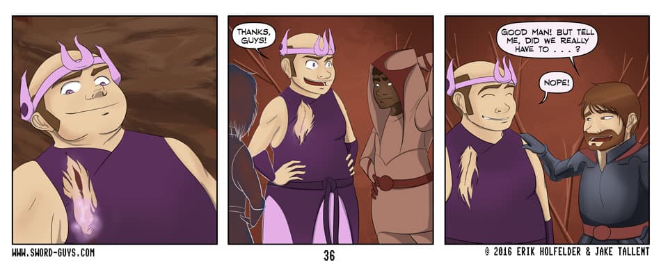 Sword Guys comic 36