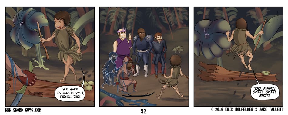 Sword Guys comic 52