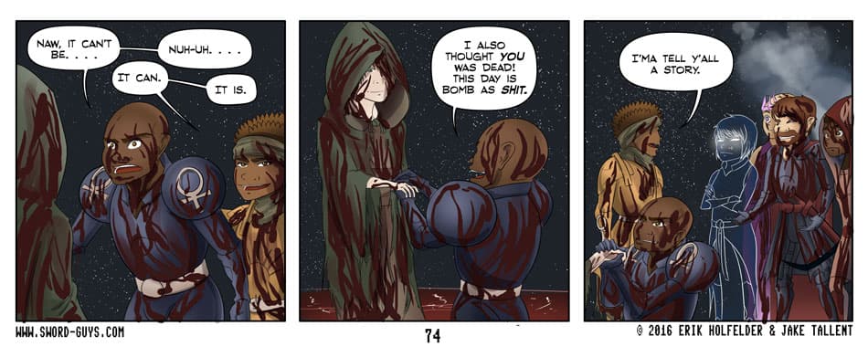 Sword Guys comic 74